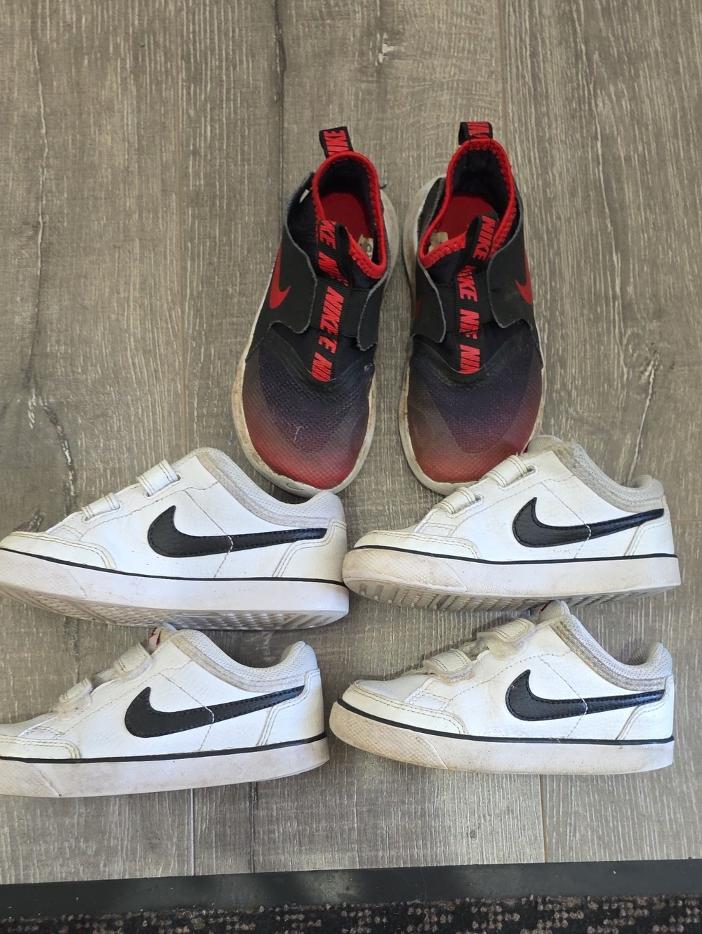 Bundle 3 Pairs Nike Shoes 9C & 10C